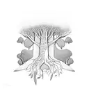 baobab tree  tattoo design idea