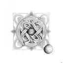 infinity symbol Blessed be the tie that binds tattoo design idea