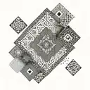 berber structure tatto tattoo design idea