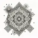 berber structure tatto tattoo design idea