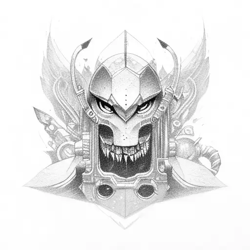 jinx league of legends tattoo design idea