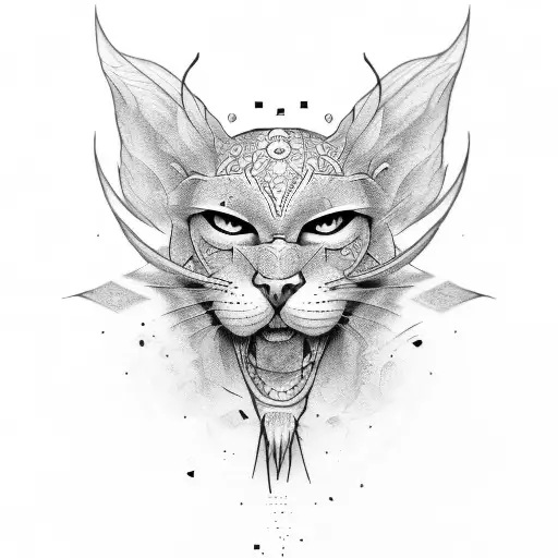 jinx serie arcane tattoo design idea