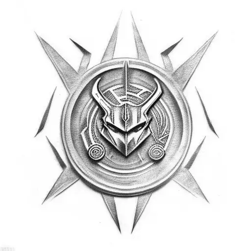 Skyrim logo tattoo design idea