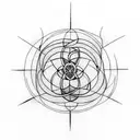 seed of life tattoo design idea