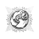 pokeball beyblade dragon pikachu tattoo design idea