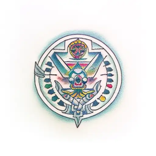 azteca  tattoo design idea