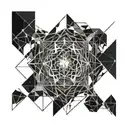 creative imperfection tattoo design idea