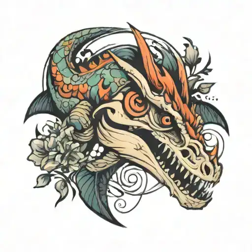 DINO GENO DALTO tattoo design idea