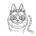 cat owner tattoo design idea