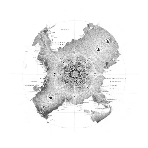 A map of Iran with home in Farsi written in the middle tattoo design idea