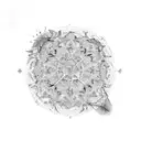 A map of Iran tattoo design idea