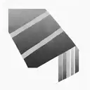 two transparent stripes  tattoo design idea