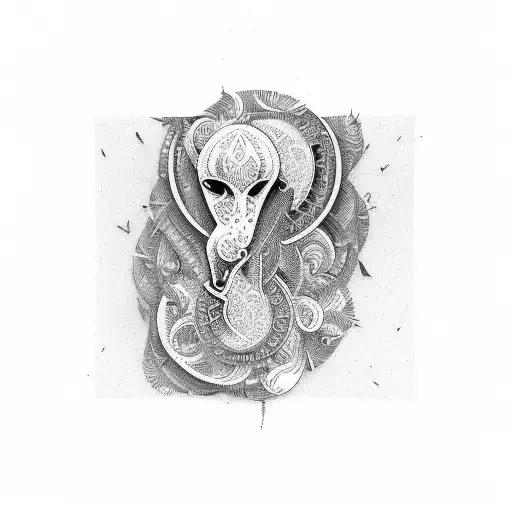 Husband and wife Pavani Adarsh tattoo design idea