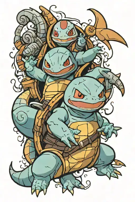 Squirtleas a naruto ninja tattoo design tattoo design idea
