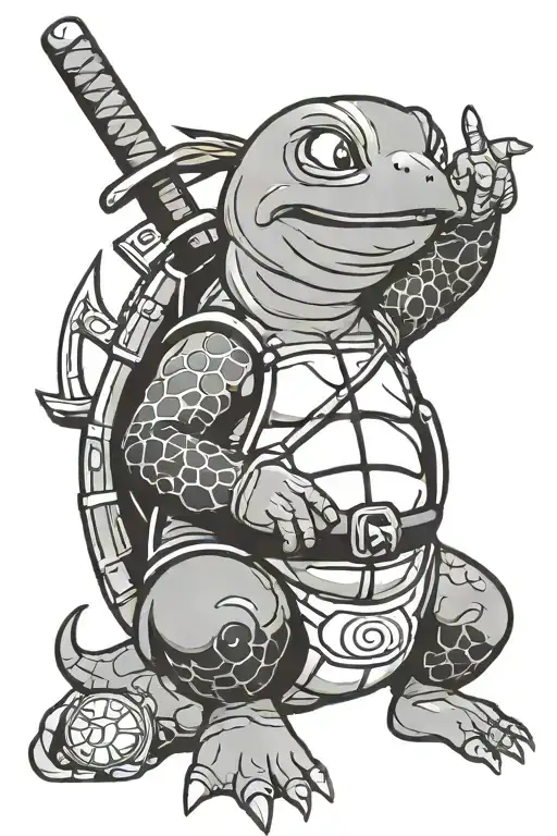 Squirtleas a naruto ninja tattoo design tattoo design idea