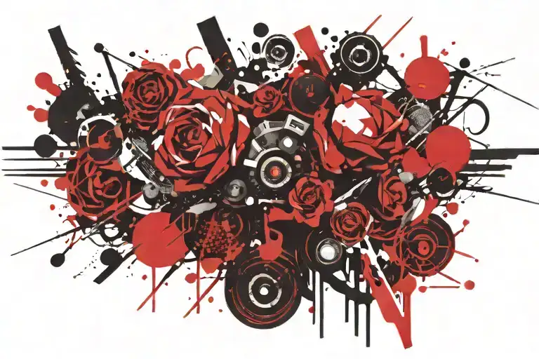 made in russia tattoo design idea