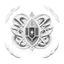 shield of faith tattoo design idea