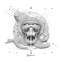 Fender Stratocaster and Gibson Les Paul  tattoo design idea