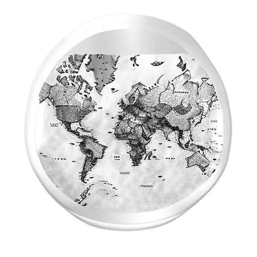 A world map made up of wine glasses, each representing a different country the client has traveled to tattoo design idea