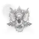 hustle tattoo design idea
