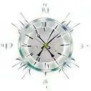 A clock with its hands frozen at the moment of heartbreak tattoo design idea