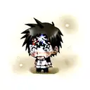 young naruto crying  tattoo design idea