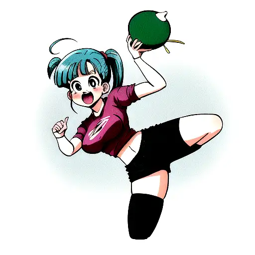 bulma tattoo design idea