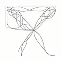 XO tattoo design idea