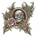 XO tattoo design idea