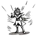 Alastor  tattoo design idea