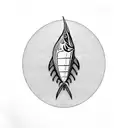 sailfish tattoo design idea
