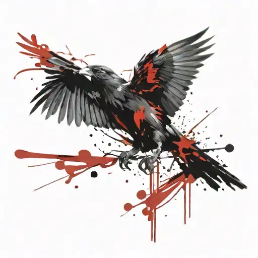 birdie tattoo design idea