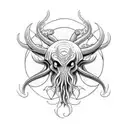 cthulhu tattoo design idea