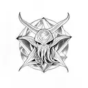 cthulhu tattoo design idea