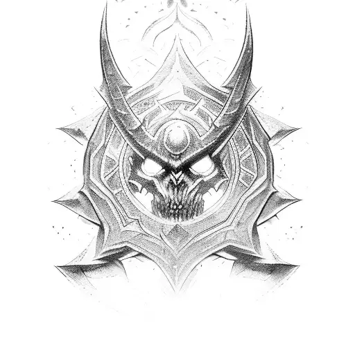 world of warcraft tattoo design idea