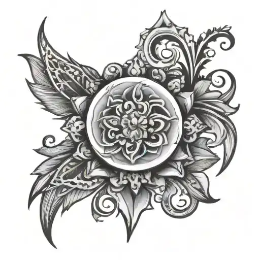 veer tattoo design idea
