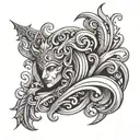 veer tattoo design idea