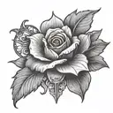 veer tattoo design idea