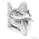 Crocodile tattoo design idea