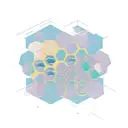 hexagonal tattoo design idea