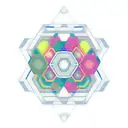 hexagonal tattoo design idea