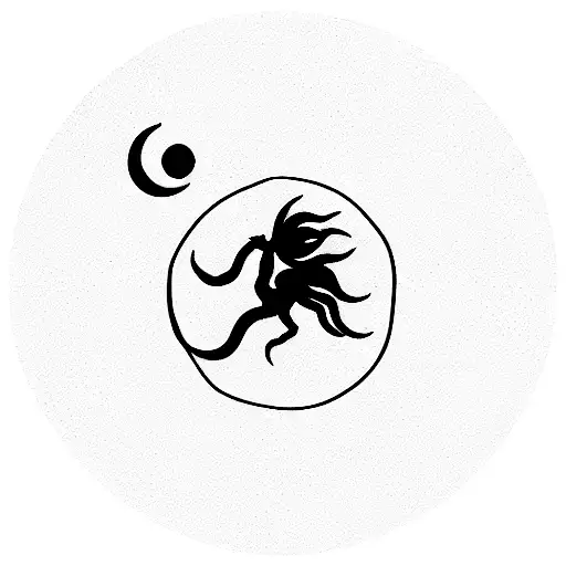 Capricorn sun Scorpio moon  tattoo design idea