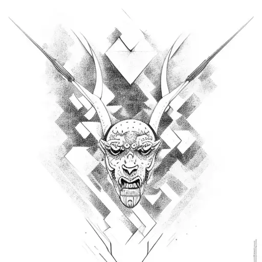 zeus y ades tattoo design idea