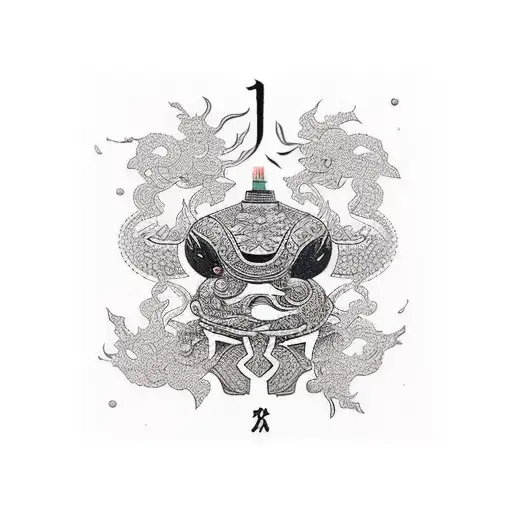 XO tattoo design idea