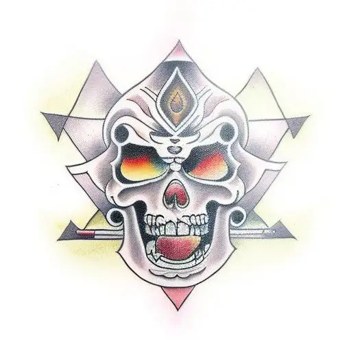 BALANCE XANGÔ tattoo design idea