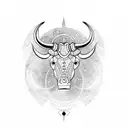 TAURUS tattoo design idea