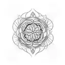 the word fearless with wording Phil-4:13 written under it with flowers and leaves this go around my forearms. tattoo design idea