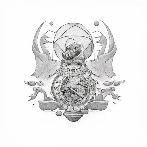 coordinates Fransschoek South Africa tattoo design idea