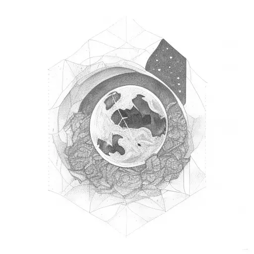 interstellar movie tattoo design idea