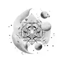 interstellar movie tattoo design idea